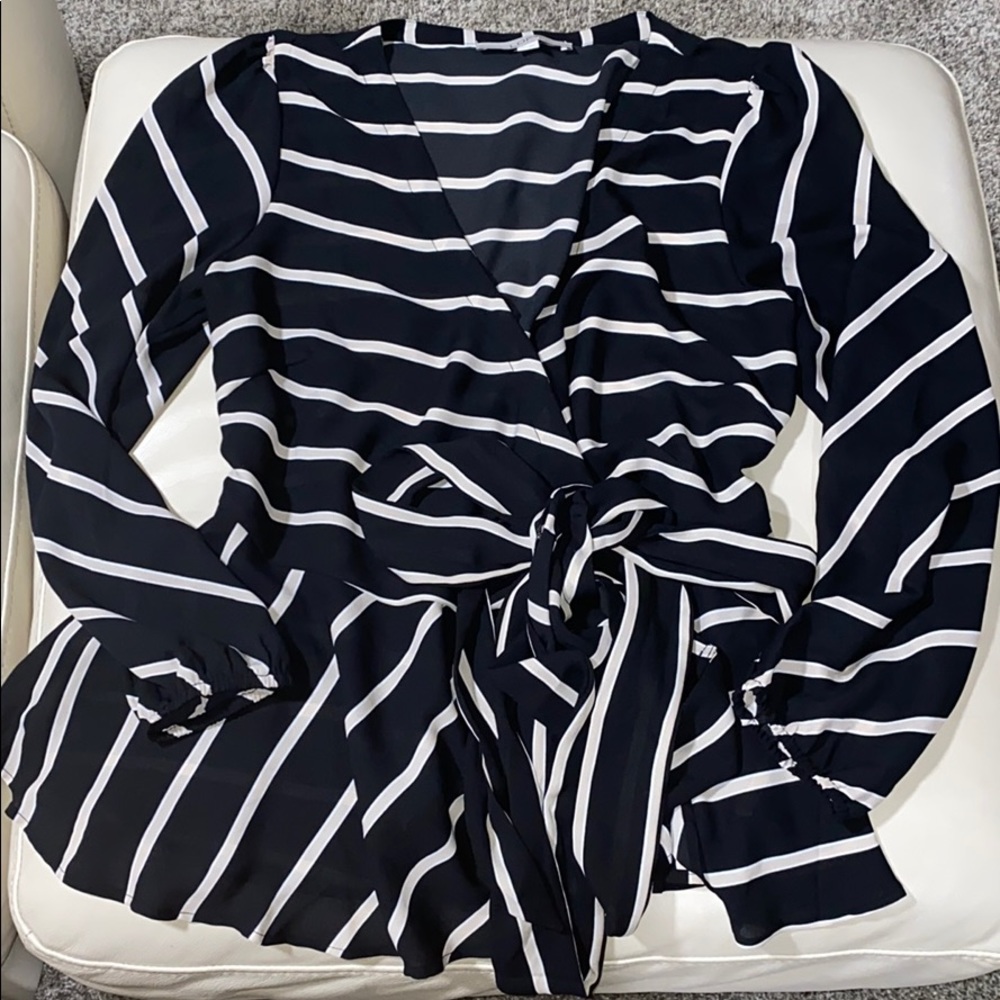 Loft Wrap Blouse